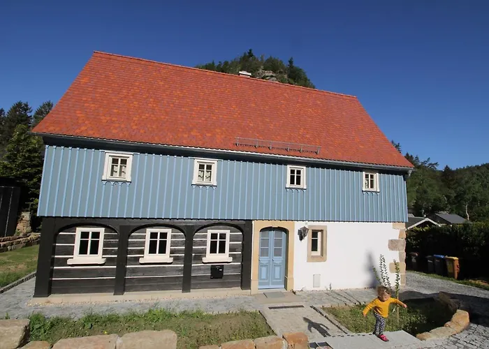 بيت للعطل Oberlausitzer Gebirgshaeusl *